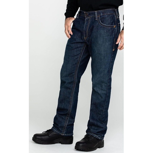 ARIAT FR M4 Jeans Low Rise Boot Cut Flame Resistant Mens 44x30 Fast Shipping - Picture 10 of 12